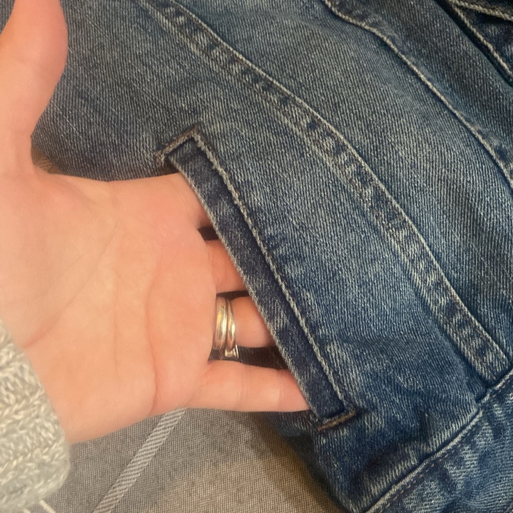 BNWOT, Children’s Place, girls denim jacket, size 14. - Picture 4 of 5